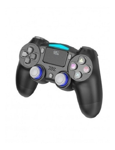 Imagen 2 de 2 de Joystick Gamepad Inalámbrico Gtc Anime J01 Negro