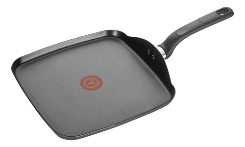 Plancha De Cocina Antiadherente T-fal De 11'' Color Gris