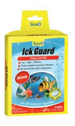 Tetra Ick Guard 8 Tabletas Tratamiento Punto Blanco Peces