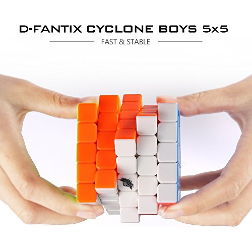 D-fantix Cyclone Boys 5x5 Cubo De Velocidad Sin Pegatinas 5x