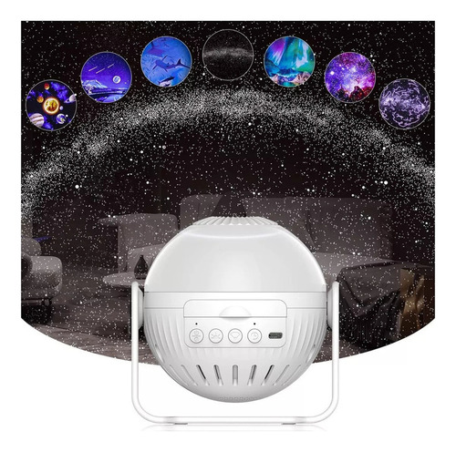 Proyector Sky Planetarium, Luz Nocturna De Atmósfera 7 En 1