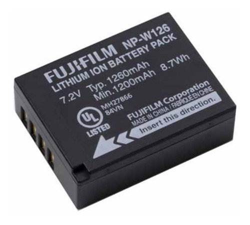 Bateria Fuji Np-w126 W126 Hs30 Hs33 35 50 F30 F31 Xt10 X-t20