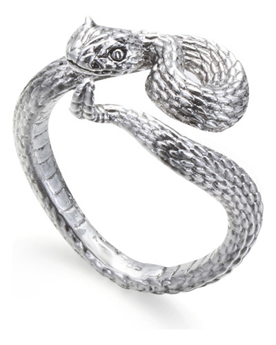 Dedo De Motociclista Gótico Ajustável Snake Rings Punk Vinta