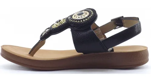 Sandalias Lady Stork Camelot Ojota Baja Verano Sacha