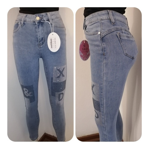 Jeans Elásticado Mujer Calce Perfecto 