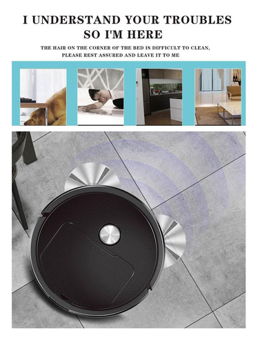 Robot Aspirador Inteligente Trapeador De Barrido De Succión