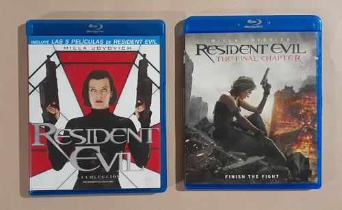 Resident Evil Colección 6 Películas - Blu-ray Original