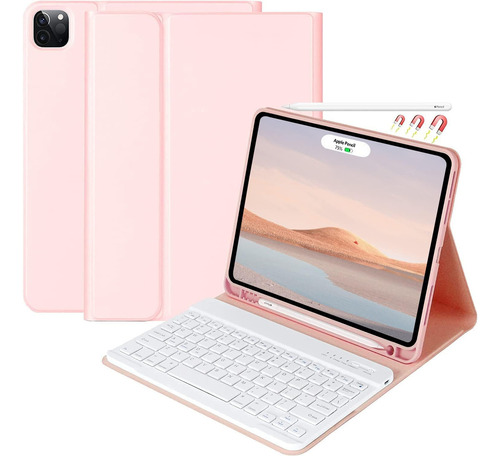 Funda Para iPad Pro De 12.9 Pulgadas 2022 Con Teclado, Funda