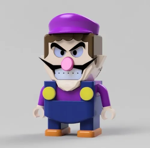 Figura Waluigi MercadoLibre