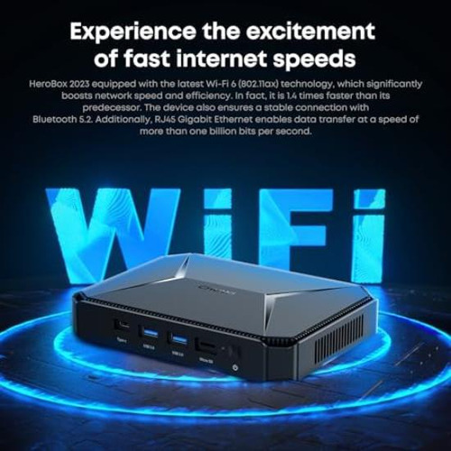 Mini Pc Chuwi 2023 Herobox, Intel 12.ª Generación N100, 256