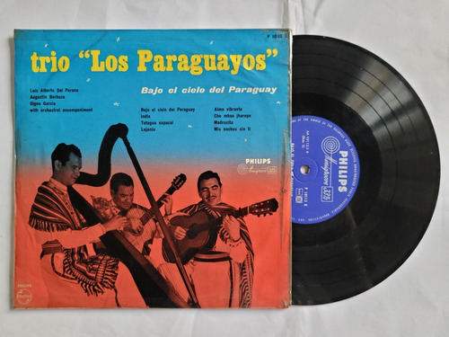 Trio Los Paraguayos Bajo El Cielo Del Paraguay Vinilo 10 