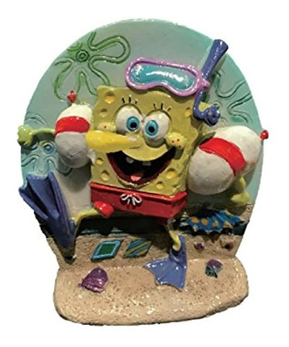 Penn-plax Spongebob Aerating Ornamento Para El Acuario