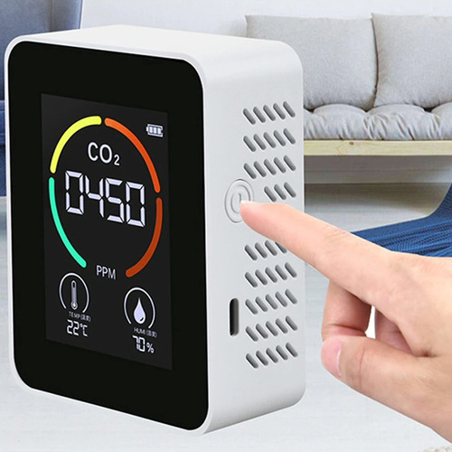 Imagen 5 de 5 de Sensor Medidor Calidad Del Aire Co2 + Temperatura + Humedad