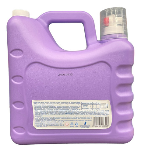 Detergente Líquido C Toque De Suavizante Y Fragancia G V 7 L