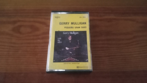 Gerry Mulligan  Pequeo Gran Saxo  Cassette Nuevo 