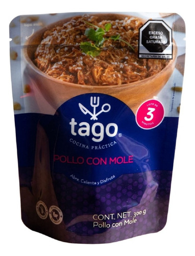 Pollo En Mole Tago Cocina Práctica, 300 Gr