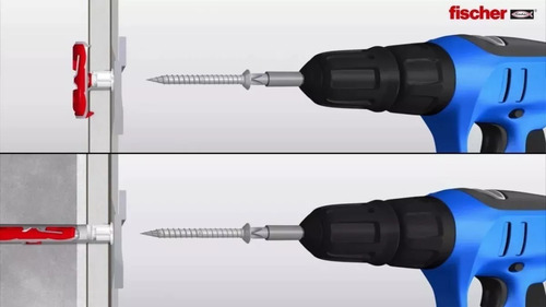 Imagen 3 de 5 de Tarugo Fischer Duotec 10 X Unidad Durlock Oferta