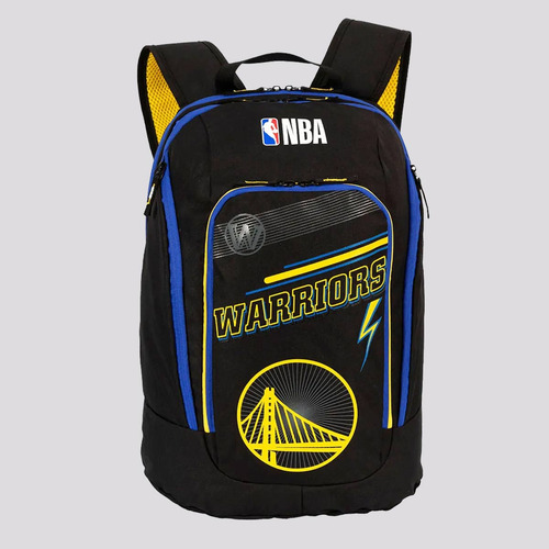 Mochila Nba Legend Golden State Preta