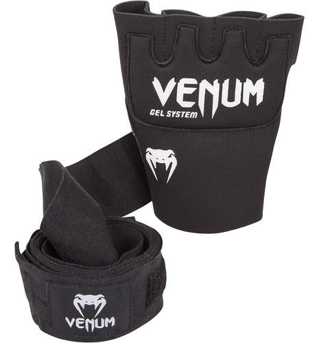 Venum Kontact Guantes De Envoltorio De Gel Color Negro