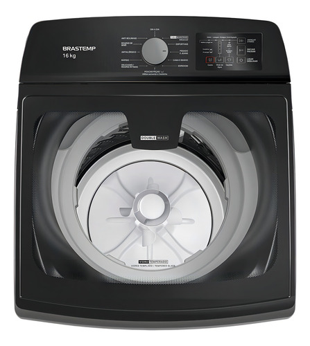 Mquina De Lavar 16kg Tecnologia Double Wash Tira Manchas 110v
