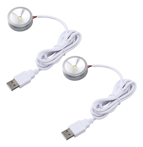 Cable Led De 4.2 Pies Con Enchufe Usb Redondo Para Pantalla
