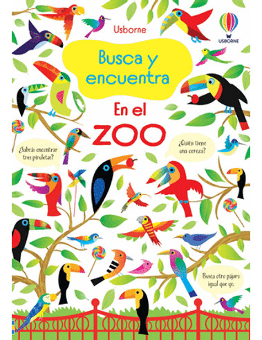 Libro En El Zoo Busca Y Encuentra