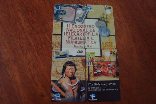 Cartao Telemar 2000 / Encontro Nacional Telecartofilia 4 Cts