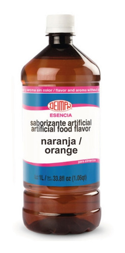 Esencia Saborizante De Naranja Deiman 1 Lt