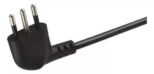 Alargador zapatilla de 8 tomas Emplac F50809 color negro largo del cable de  1m 12A 127V/220V