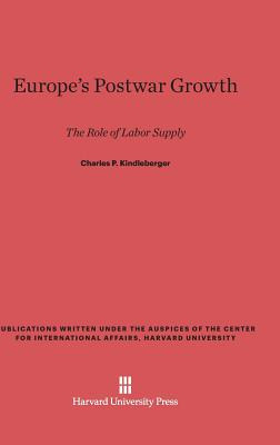 Libro Europe's Postwar Growth - Kindleberger, Charles P.