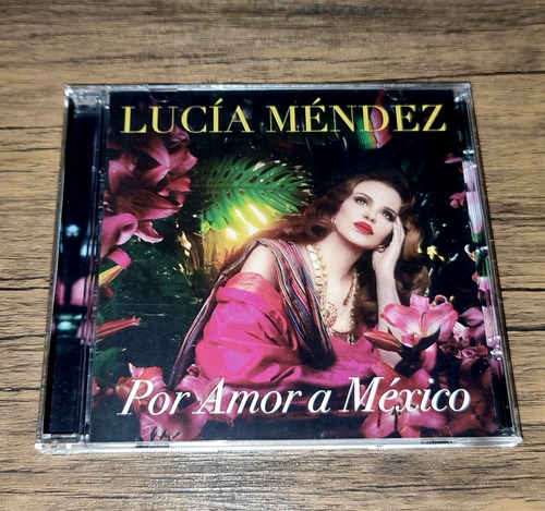 Lucia Mendez Cd Por Amor A Mexico Cd Fan 2023 Tesoros De Col