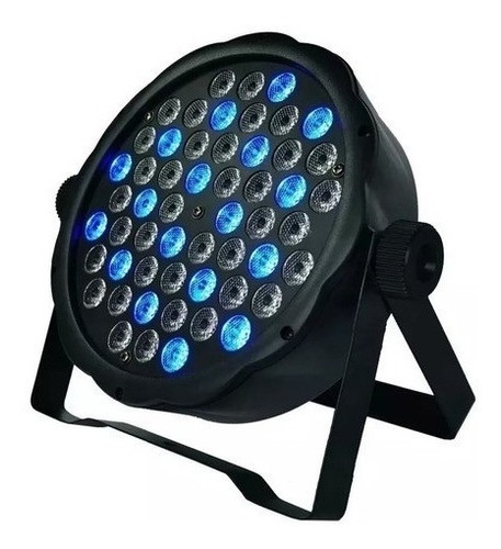 Imagen 3 de 6 de Luz Protón Par 54 Leds Rgb Slim Tacho Dmx Profesional Dj's