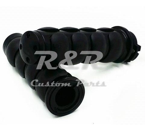 Manopla Custom Metal 1 Pol 25mm Preta Midnight, Boulevard