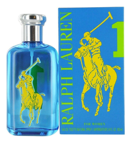 Perfume Polo Big Pony 1 Blue Ralph Lauren 100ml Damas