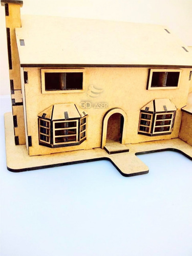 Casa Simpsons Mdf / Fibrofacil