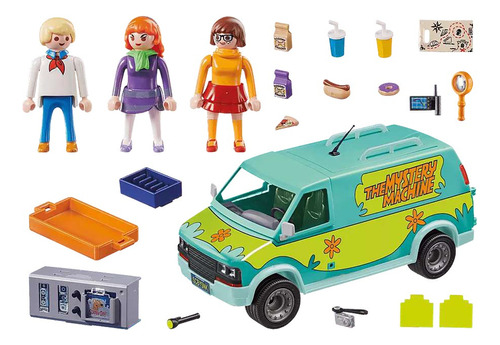 Playmobil Scooby-doo La Máquina Del Misterio