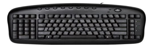 Teclado Ergonómico Zurdo, 8 Teclas Multimedia, Reduce Rsi Y