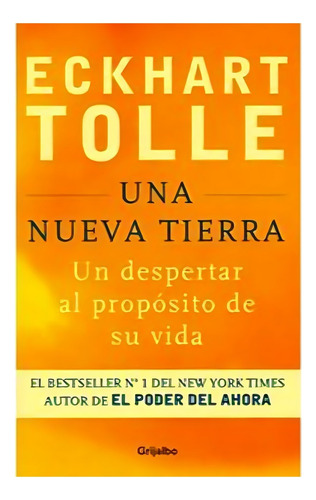 Libro Una Nueva Tierra - Eckhart Tolle