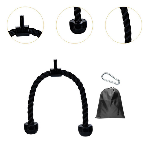 Triceps Terra Ropa Tratir Con Asa De Elevación De Plástico