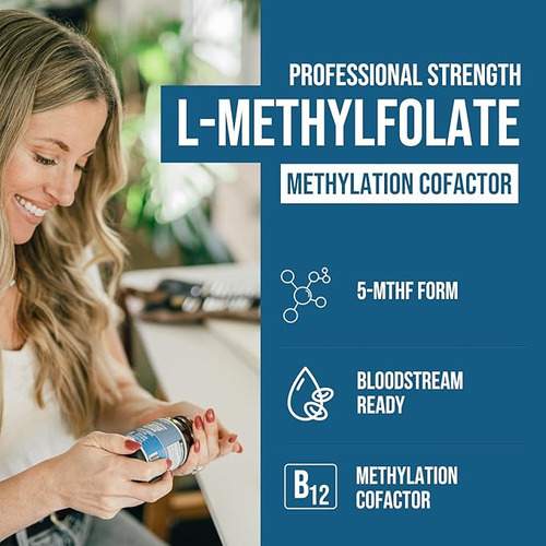 Triquetra Health L-methylfolate 5-mthf Plus Methyl B12 60cap