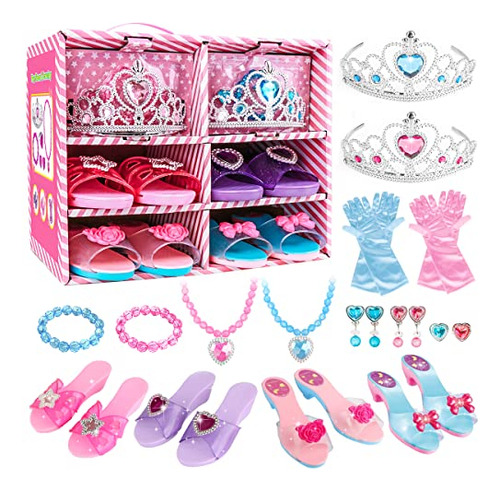 Meland Princess Dress Up Zapatos - Ropa De Vestir Qvbdz