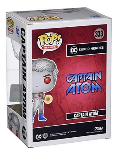 Funko Pop! Heroes: Dc - Captain Atom Vinyl Wonderrous Conve