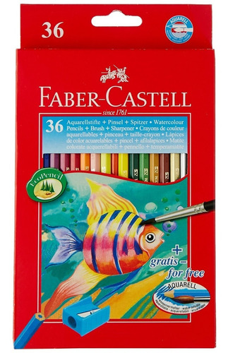 Lapices Acuarelables Faber Castell X36