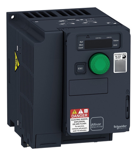 Atv320u15m3c Variador Atv320-1,5kw-200v-3fase-compacto