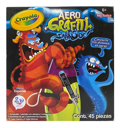 Crayola Aero Grafiti Darkside No Toxico