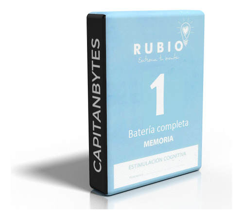 Estimulación Cognitiva Rubio Nivel 1 Completo Pack X 7