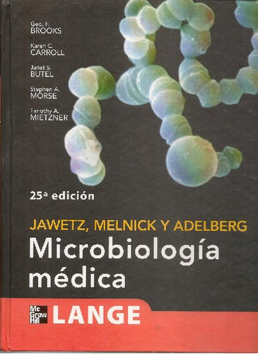 Libro Microbiología Médica Lange Jawetz, Melnick Y Adelberg