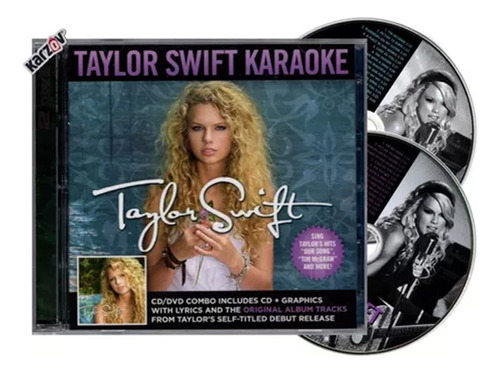 Taylor Swift Karaoke Importado Disco Cd + Dvd Versión Del Álbum Estándar