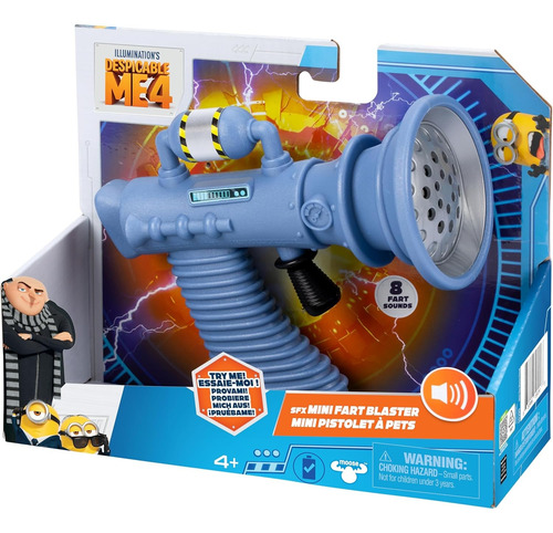 Pistola Juguete Lanza Pedos Minions Mi Villano Favorito 4 Cu