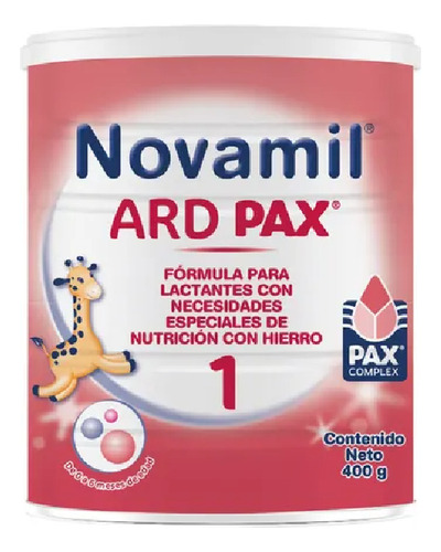 Novamil Ard Pax Etapa 1 Formula Lactea 400 G Sin Sabor